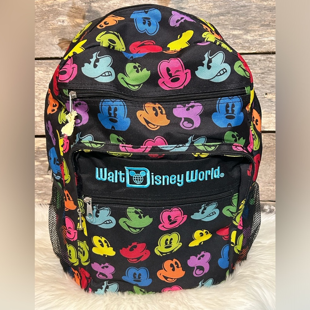 Walt Disney World Pop Art Mickey Rainbow Backpack